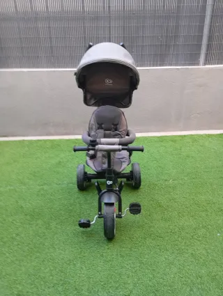 Triciclo de paseo gris