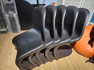 Conjunto de 5 sillas polipropileno