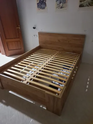 Cama Matrimonio Madera
