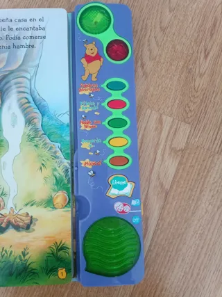 Libro Vtech Winnie the Pooh Disney interactivo