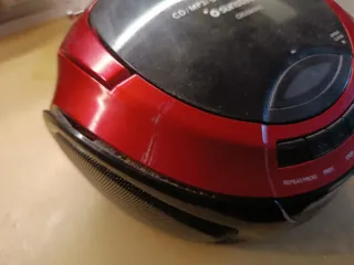 Radio CD Portátil Sunstech CRUSM390 USB/SD