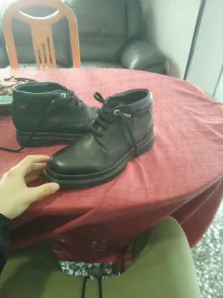 Botines de piel para hombre