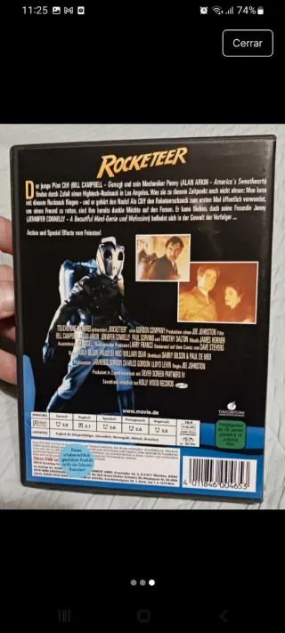 Rocketeer DVD