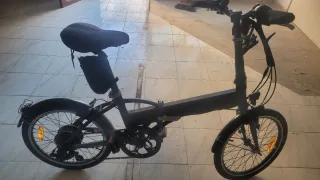 Bicicleta Eléctrica Btwin Oxilyne Gris/Negro.NUEVA