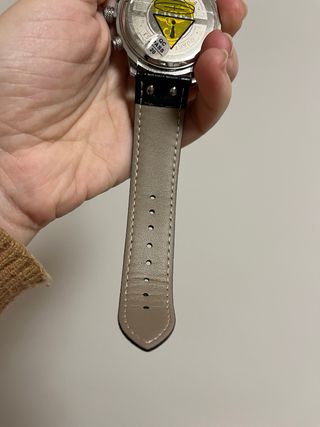 Reloj de pulsera unisex Lige Negro y Plateado