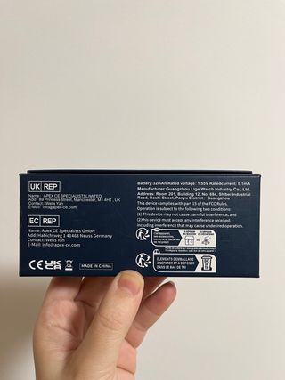 Reloj de pulsera unisex Lige Negro y Plateado