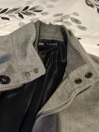 Abrigo de paño tres cuartos