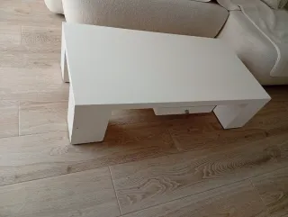 Mesa de centro moderna blanca