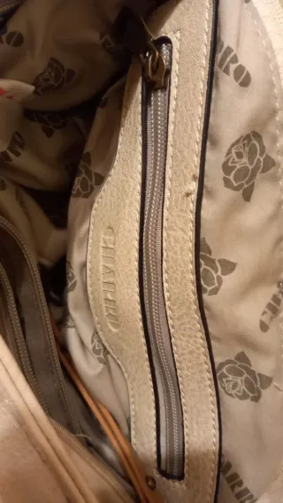 Borsa tracolla donna Charro beige/marrone