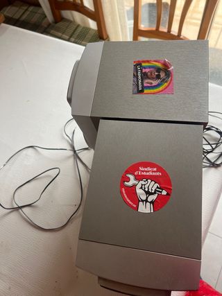 Altavoces Aiwa Plata y Azul