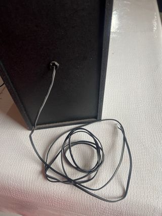 Altavoces Aiwa Plata y Azul