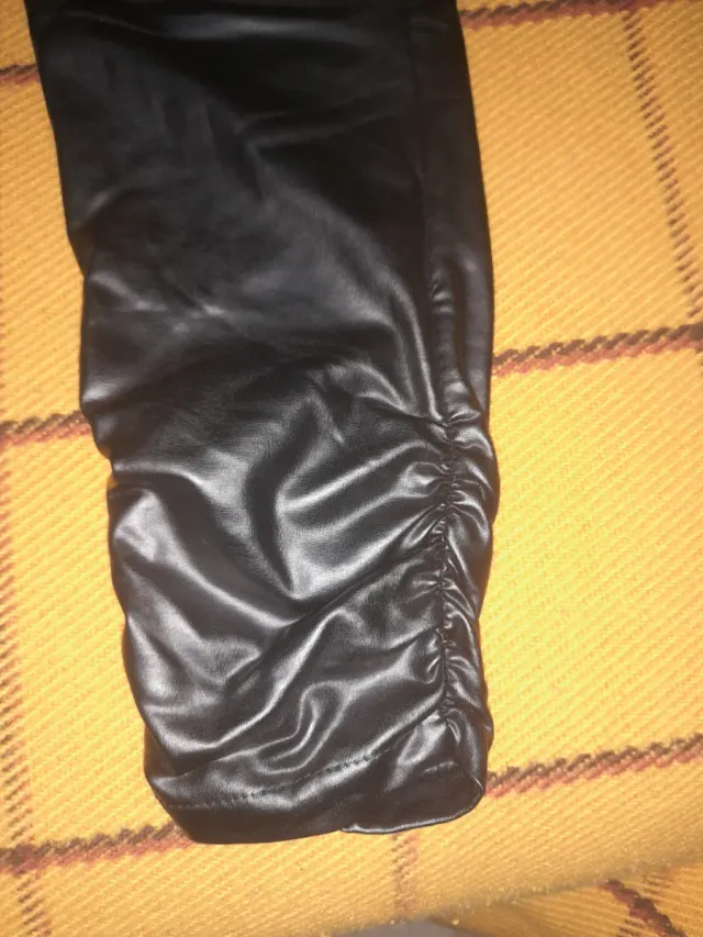 Leggings polipiel negros