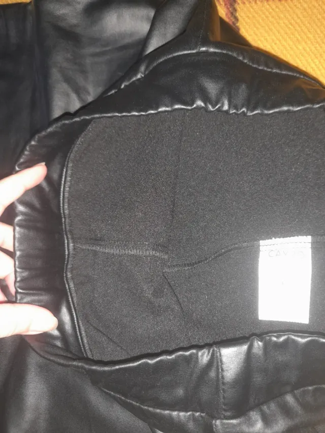 Leggings polipiel negros