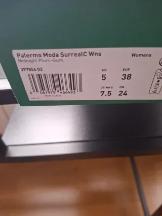 Zapatillas Puma Palermo burdeos