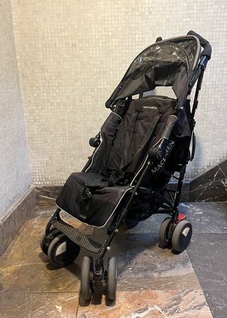 Silla de paseo MacLaren + plastico para la lluvia