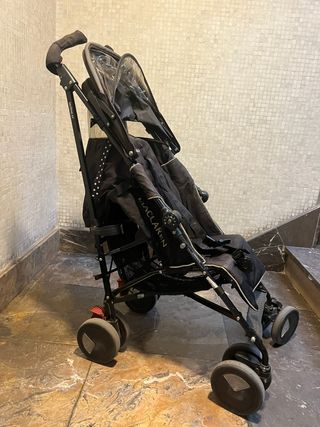 Silla de paseo MacLaren + plastico para la lluvia