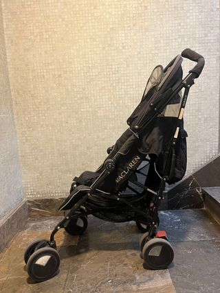 Silla de paseo MacLaren + plastico para la lluvia
