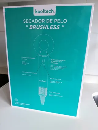 Secador de pelo Kooltech Brushless 5 en 1