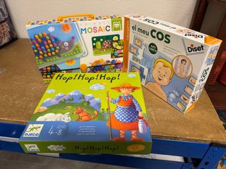 Lote 3 juegos infantiles educativos