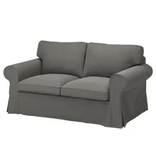 Funda Sofá Ektorp 2 Plazas Gris IKEA