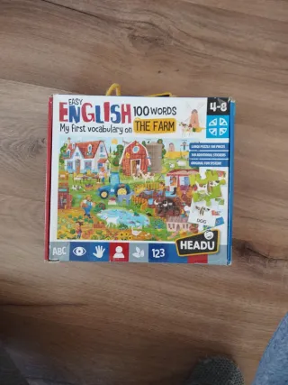 Puzzle Educativo Inglés The Farm