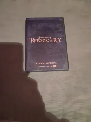 DVD El Señor de los Anillos: El Retorno del Rey