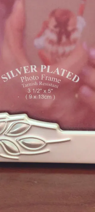 Marco de fotos Estampa plata