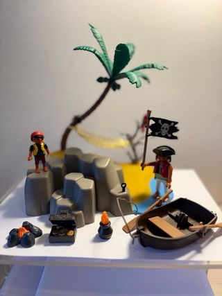 Playmobil Isla Pirata Tesoro 4139