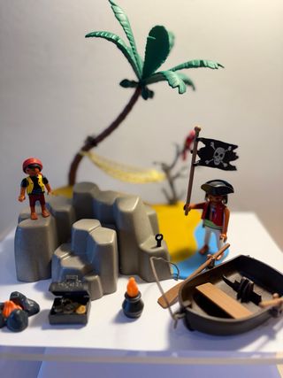 Playmobil Isla Pirata Tesoro 4139