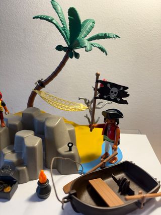 Playmobil Isla Pirata Tesoro 4139