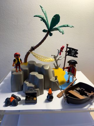 Playmobil Isla Pirata Tesoro 4139