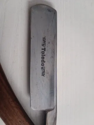 Navaja Afeitado Vintage Acero Toledo