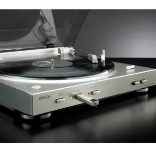 Tocadiscos Denon DP-200USB Plata