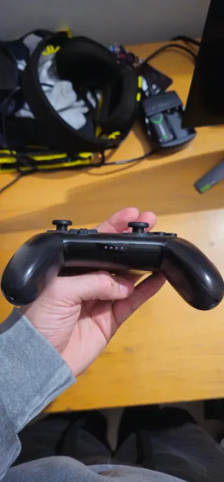 Mando Pro Nintendo Switch Negro