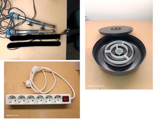 Lote accesorios acuario: calentadores, filtro y re