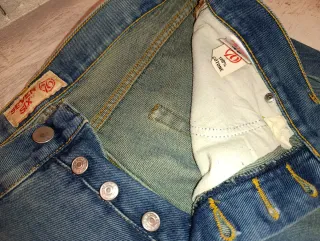 Jeans Y2K Seven SIX a campana gamba larga tg 46