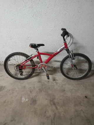 Bicicleta Infantil Roja