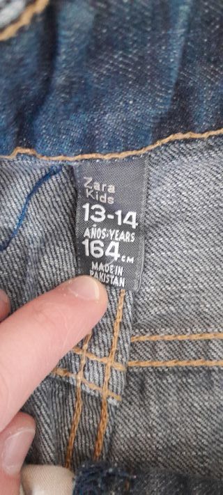 Vaqueros Zara Kids 13-14 años