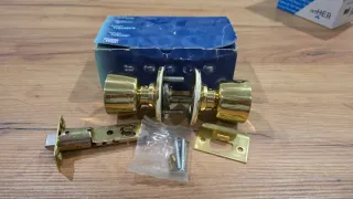 Pomos TESA Dorados Nuevos - Con Llave y condena