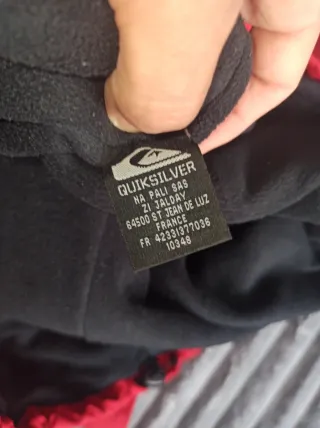 Chaqueta Quiksilver Caballero Talla L Forro