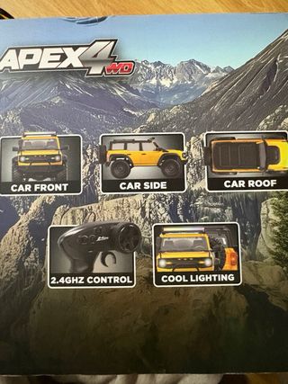 Coche RC Hb R1601 Amarillo