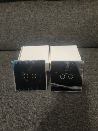 WESA Interruptor Táctil Doble