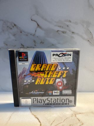 Grand Theft Auto PS1 Platinum PAL