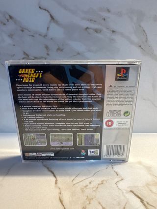 Grand Theft Auto PS1 Platinum PAL
