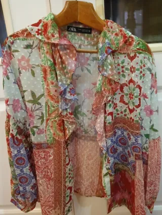 Camisa estampada nueva