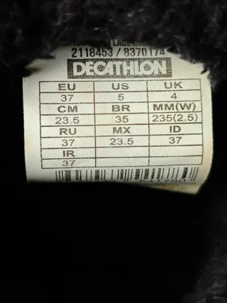 Botas Quechua Impermeables Talla 37