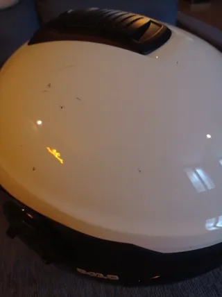 Casco Moto Jet Astone DJ10 Radian Blanco