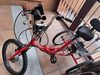 Triciclo Eléctrico Plegable Ciclotek Plex adultos