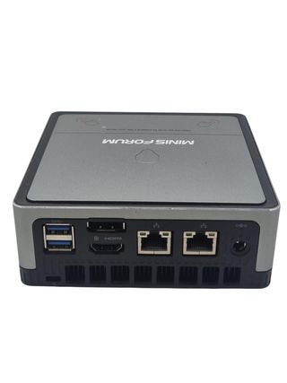 MINI PC MINIS FORUM AMD RYZEN 5 PRO 16RAM 512GB SSD WIN 11+ CARGADOR