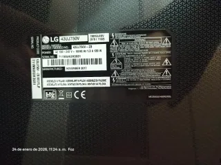 TV LG 43UJ750V